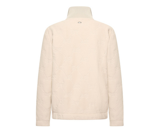HV Society Cream Polo Cardigan