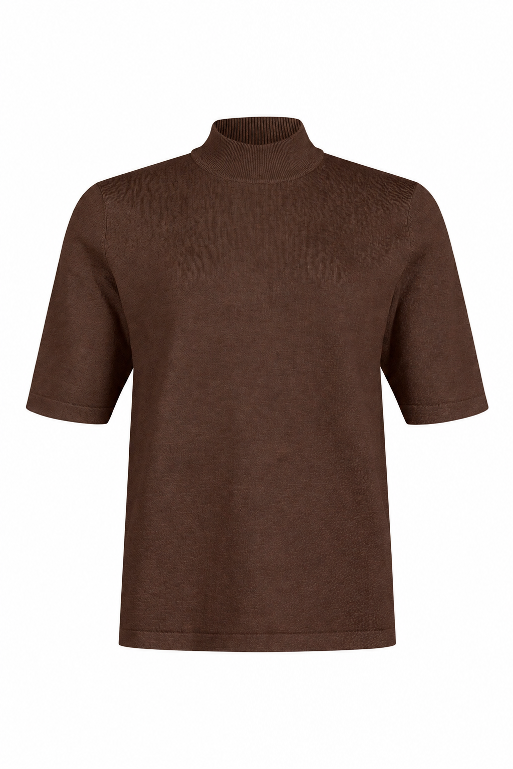 SUNDAY Brown Knit Turtleneck Jumper