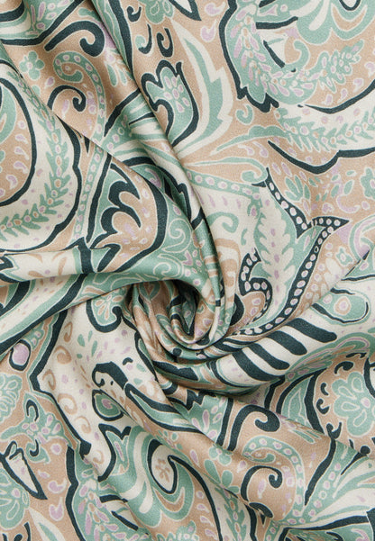 ETERNA Green Floral Classic Shirt
