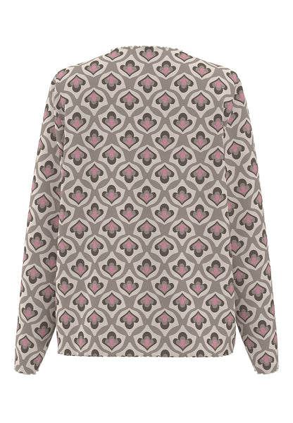 Frank Walder Foulard Print Blouse