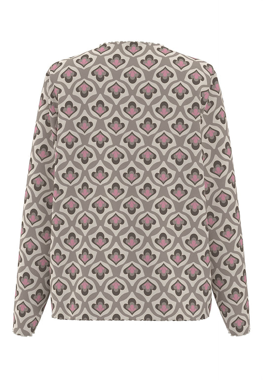 Frank Walder Foulard Print Blouse