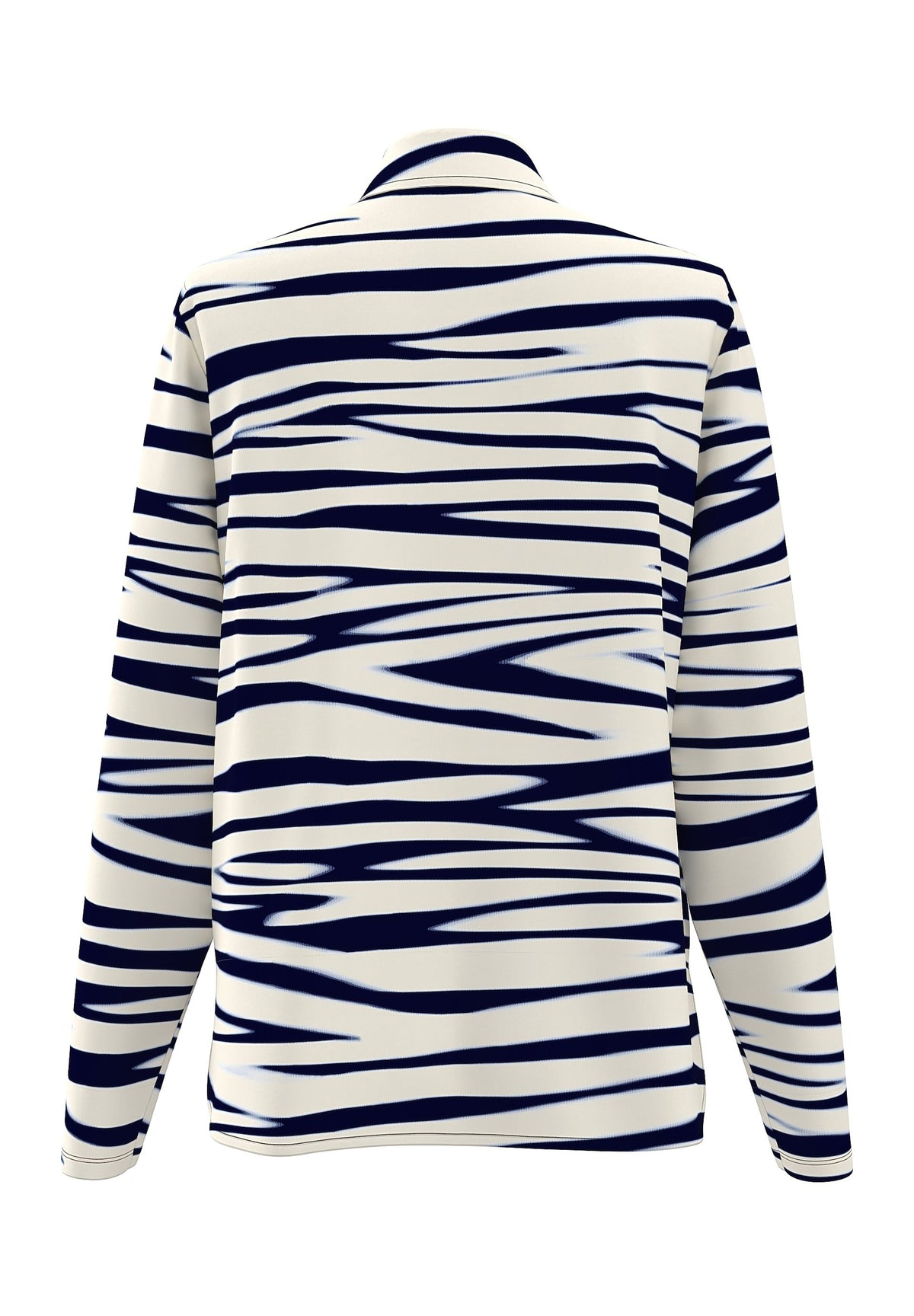 Frank Walder Zebra Print Long-Sleeve Shirt