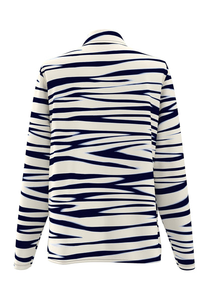 Frank Walder Zebra Print Long-Sleeve Shirt