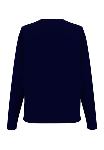 Frank Walder Navy & Blue Abstract Print Top