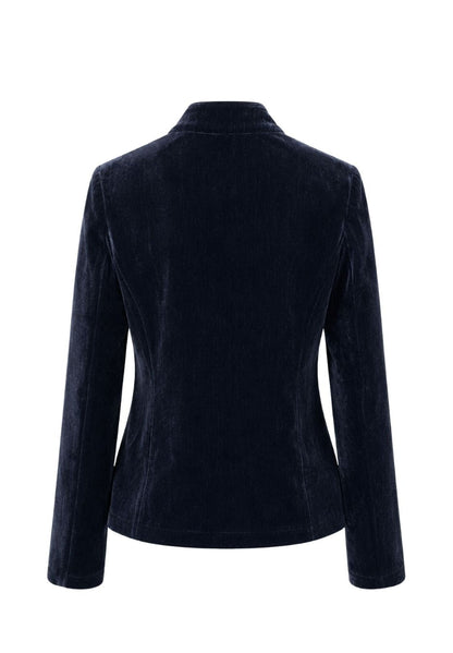 Frank Walder Navy Velvet Jacket