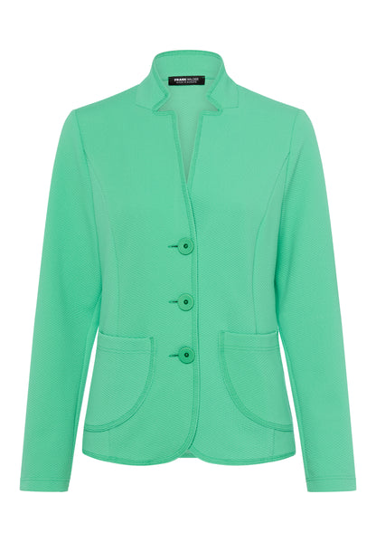 Frank Walder Single Breasted Green Blazer