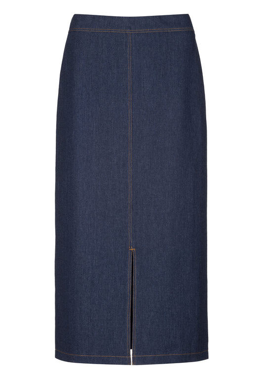 Frank Walder Denim Look Skirt