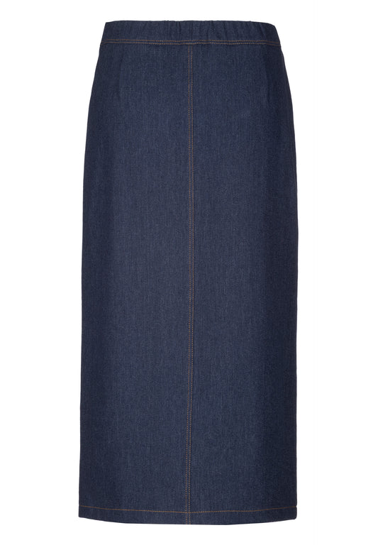 Frank Walder Denim Look Skirt