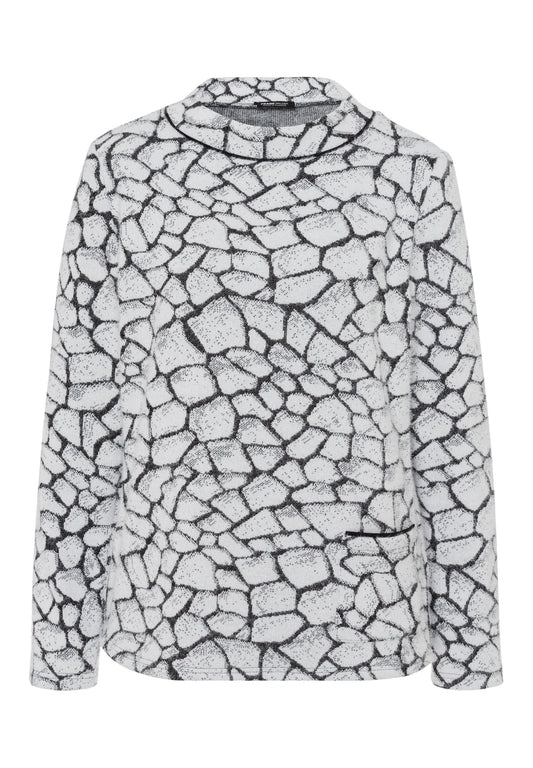 Frank Walder Soft Knit Grey Jumper