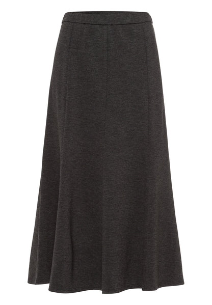 Frank Walder Charcoal Grey A-Line Skirt