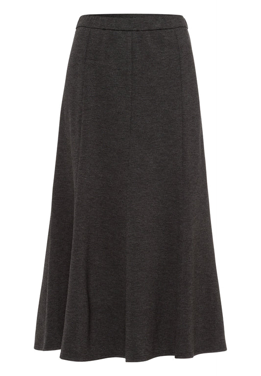 Frank Walder Charcoal Grey A-Line Skirt