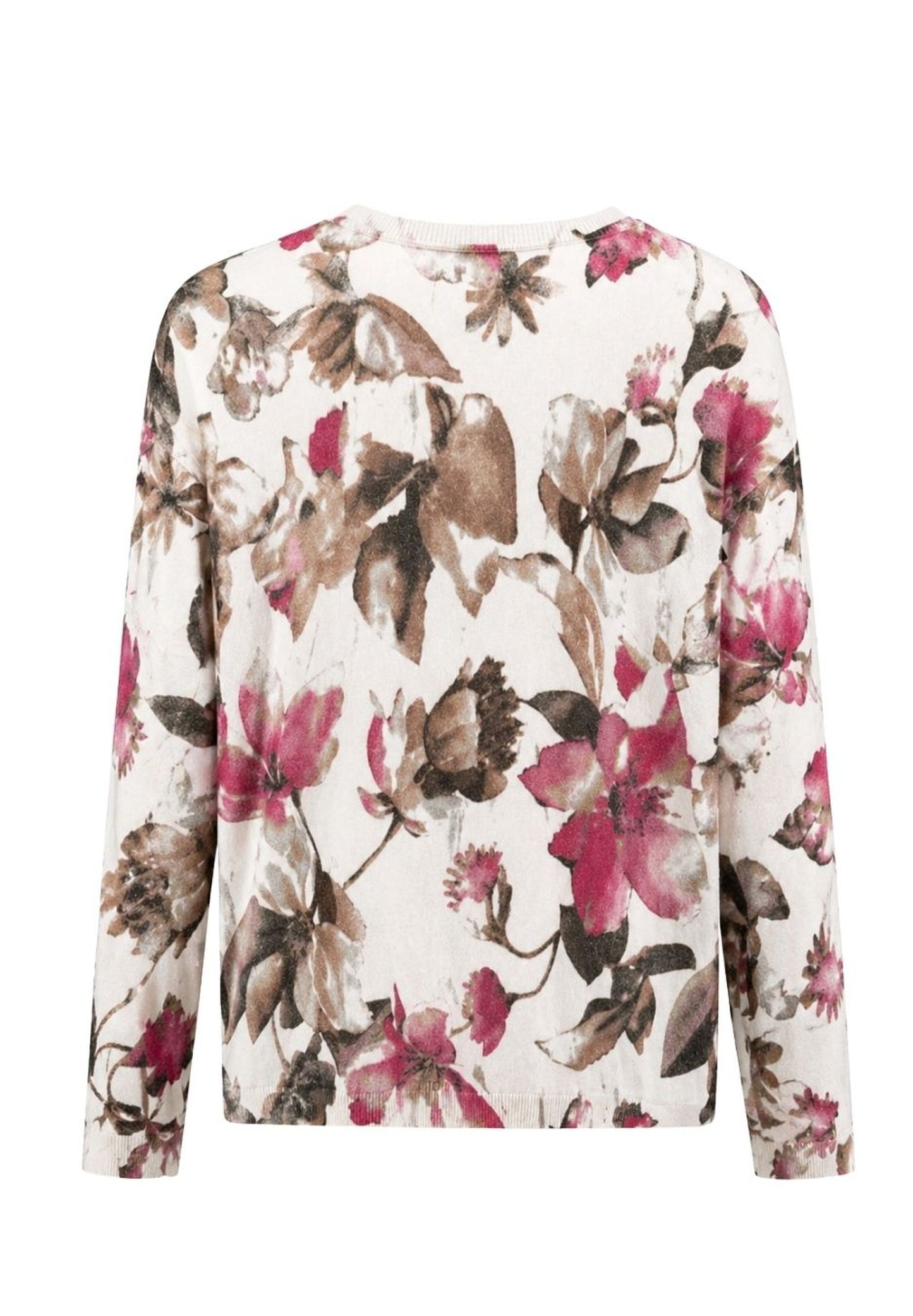 Frank Walder Knit Floral Jumper