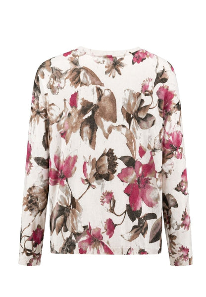 Frank Walder Knit Floral Jumper