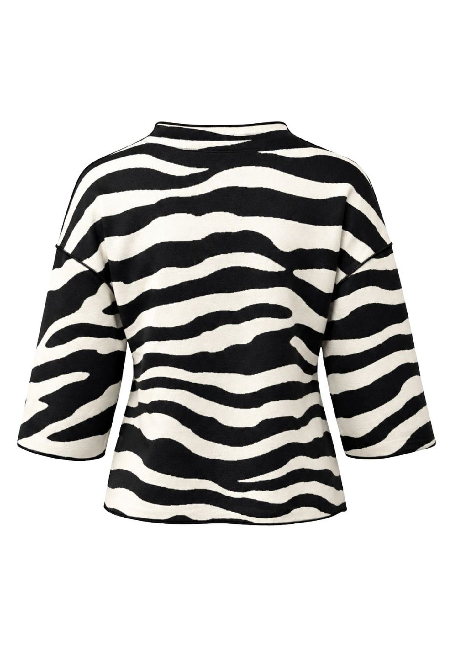 Frank Walder Zebra Print Knit