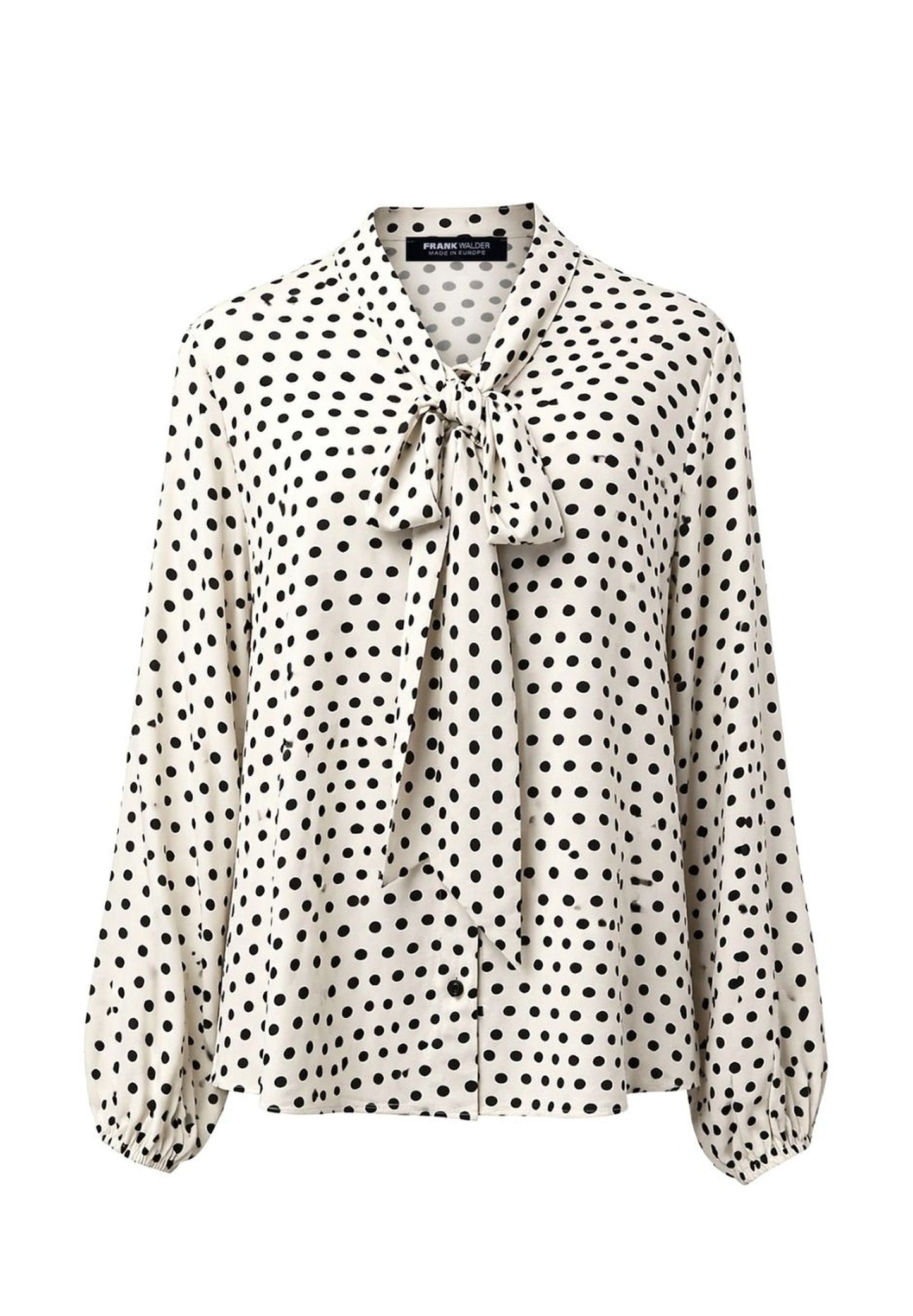 Frank Walder Polka Dot Blouse
