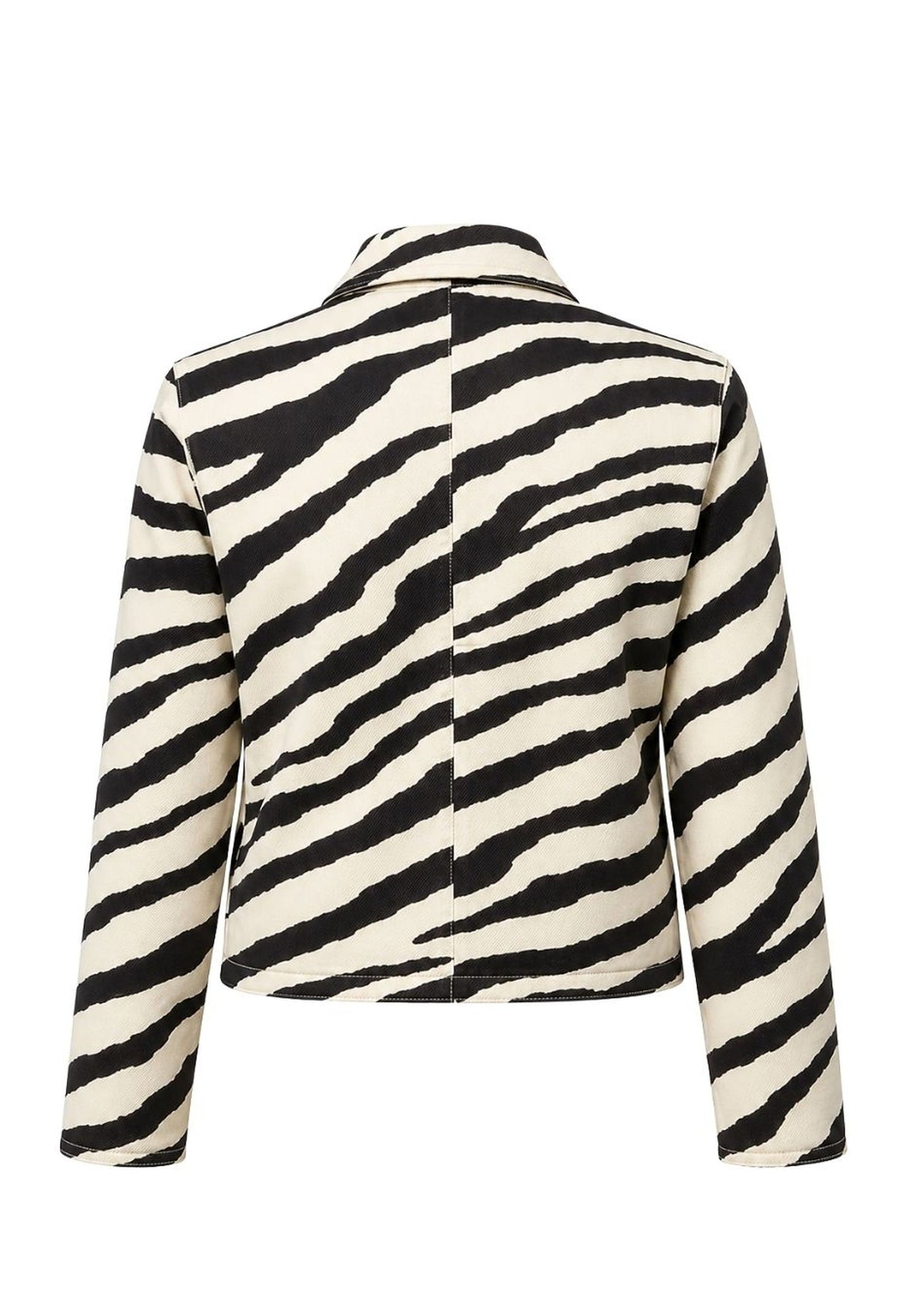 Frank Walder Faux Suede Zebra Jacket