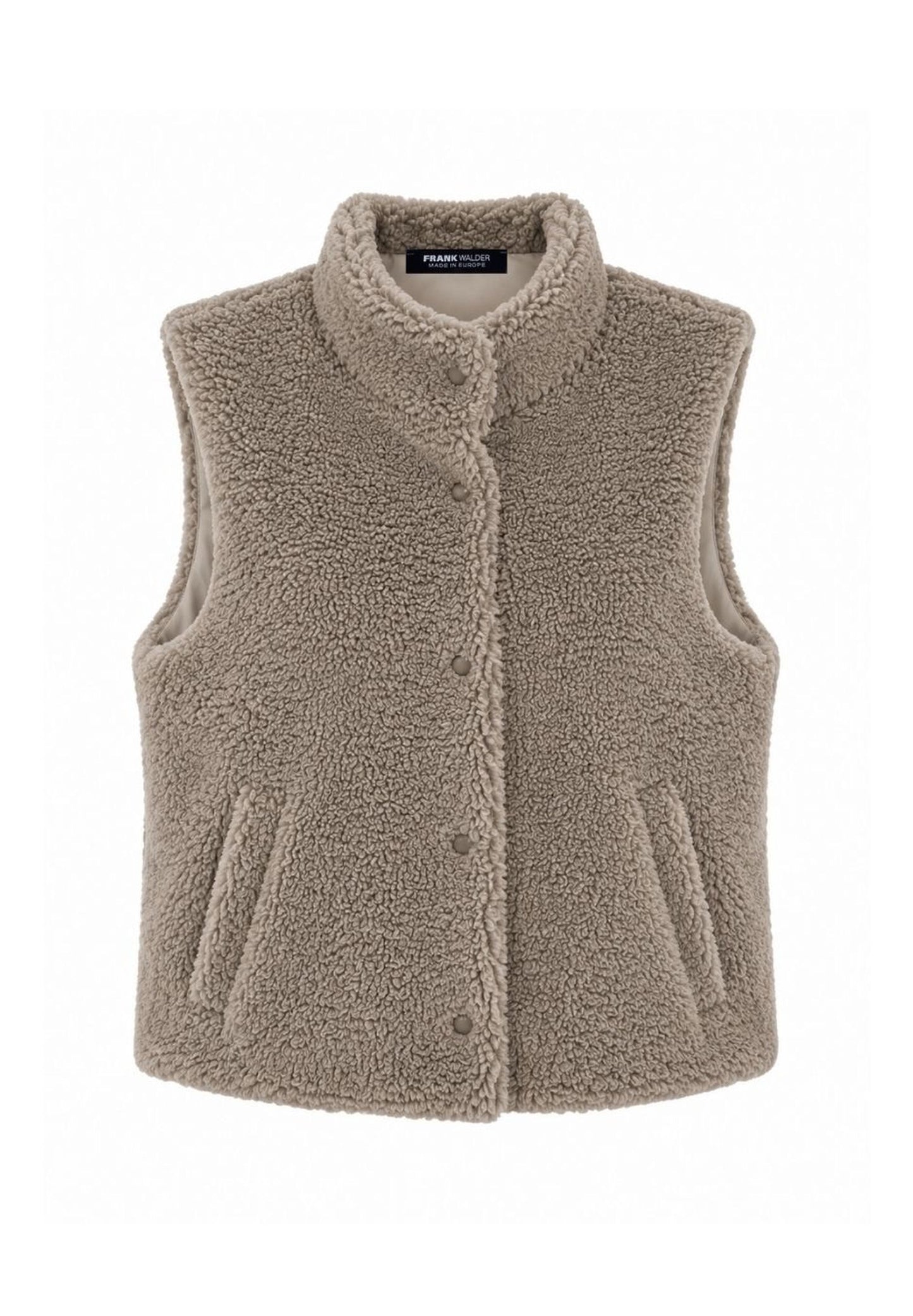 Frank Walder Grey Faux Fur Gilet