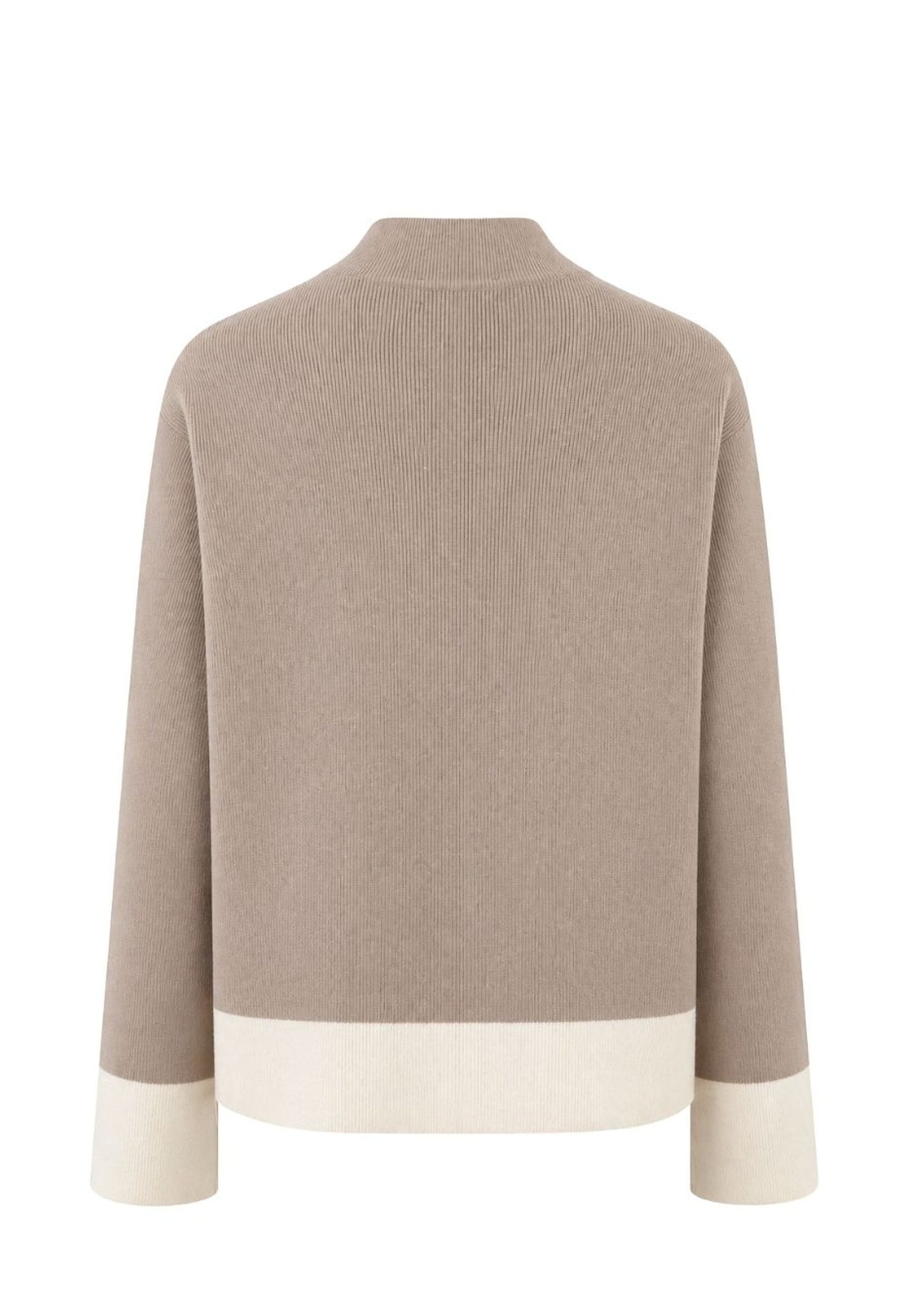 Frank Walder High Neck Knit Jumper