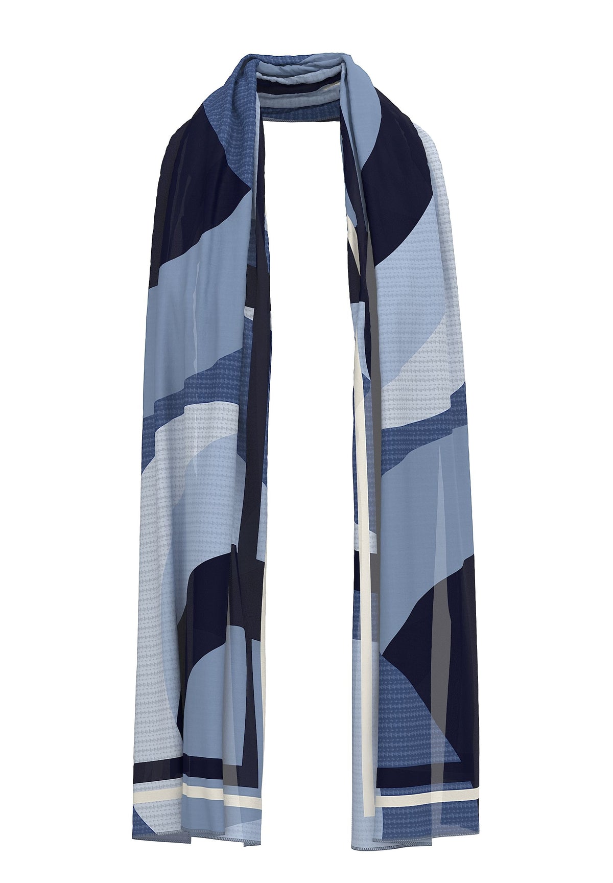 Frank Walder Blue Scarf