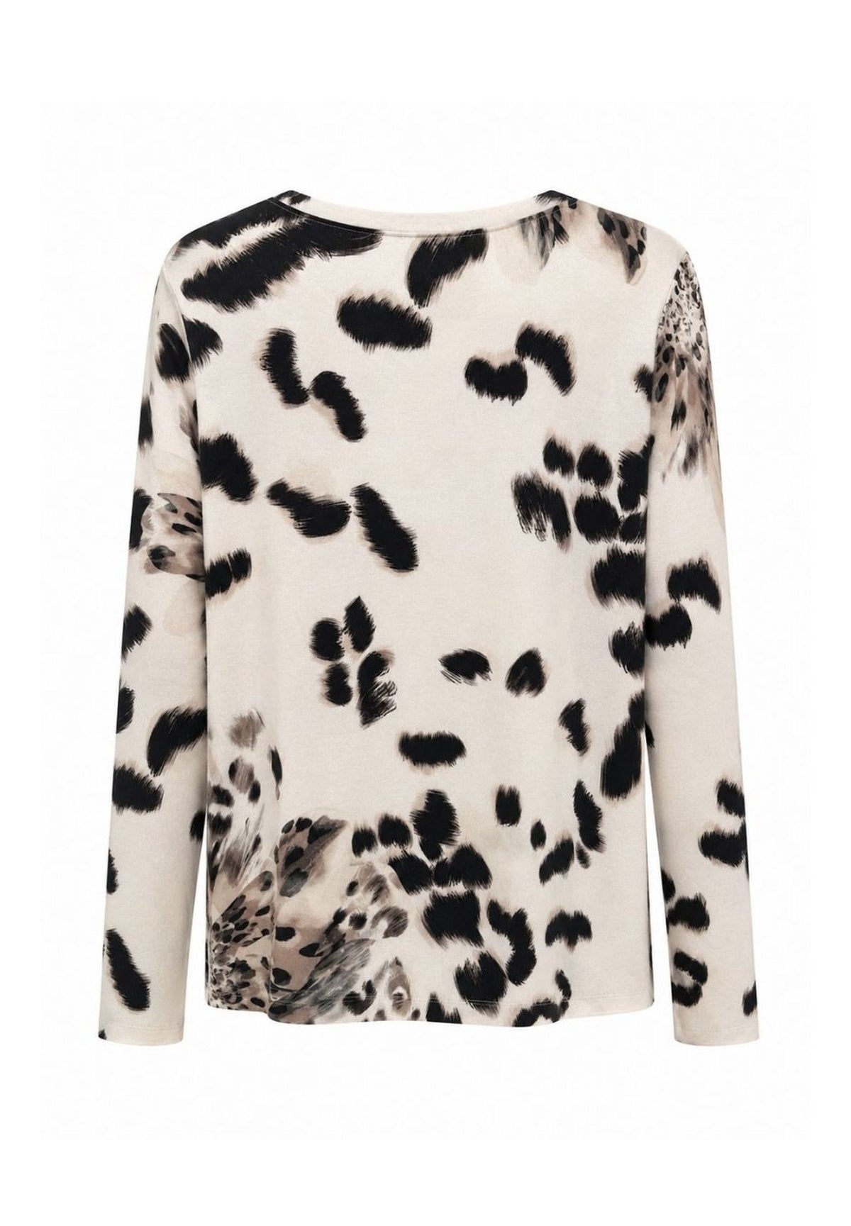 Frank Walder Leopard Lightweight Jersey Top
