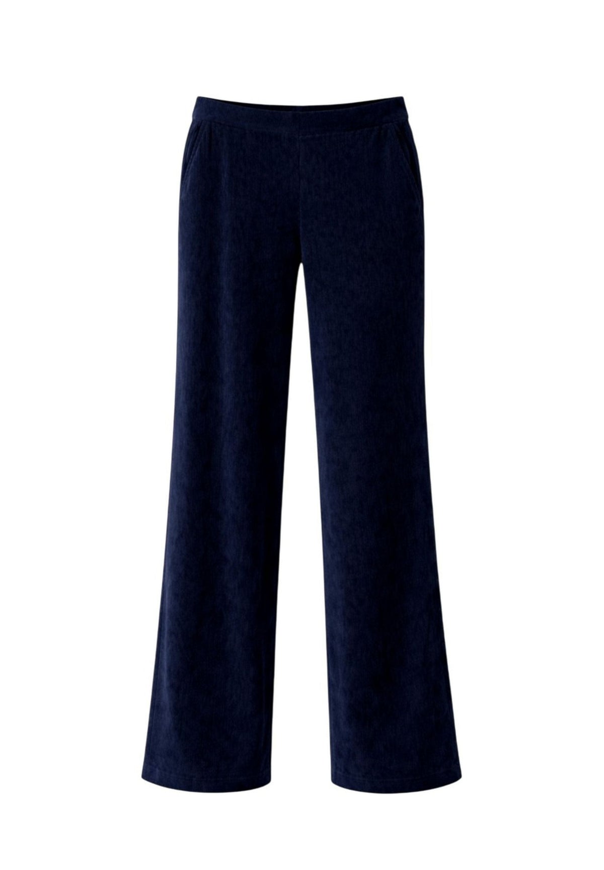 Frank Walder Navy Velvet Trousers