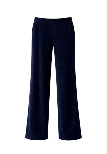 Frank Walder Navy Velvet Trousers