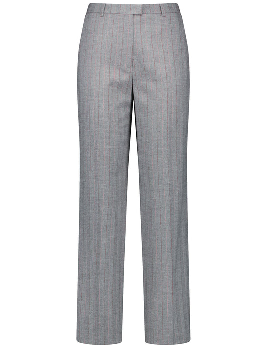 Gerry Weber Fig Stripe Grey Pants