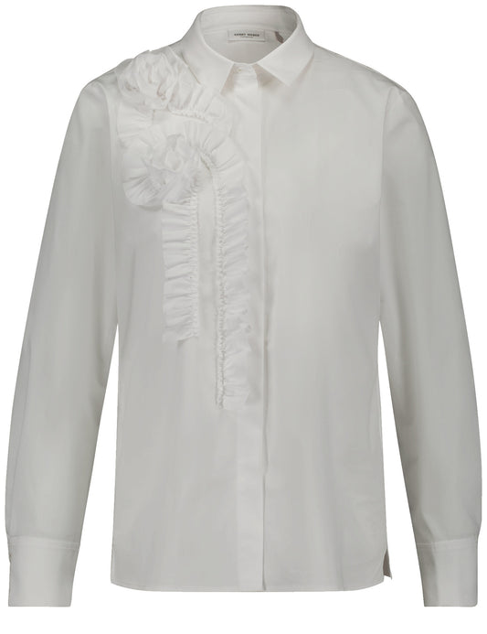 Gerry Weber White Flower Detail Shirt