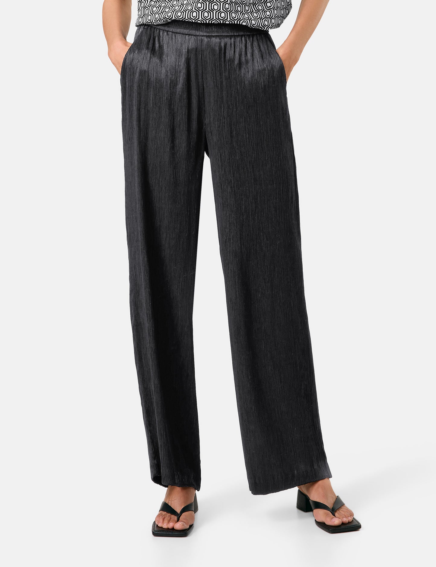 Gerry Weber Black Sheen Pants