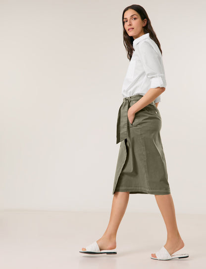 Gerry Weber Khaki Wrap Skirt