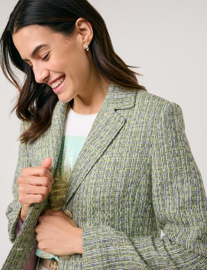 Gerry Weber Green Boucle Jacket