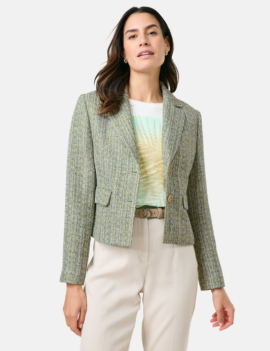 Gerry Weber Green Boucle Jacket