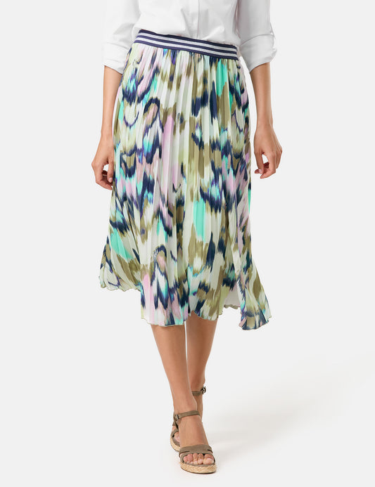 Gerry Weber Printed Pleated Skirt