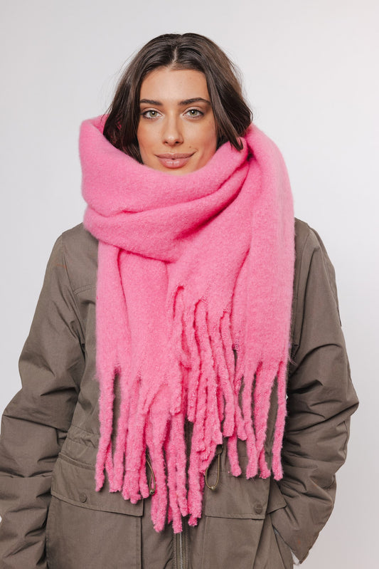 Rino and Pelle Gella Pink Scarf