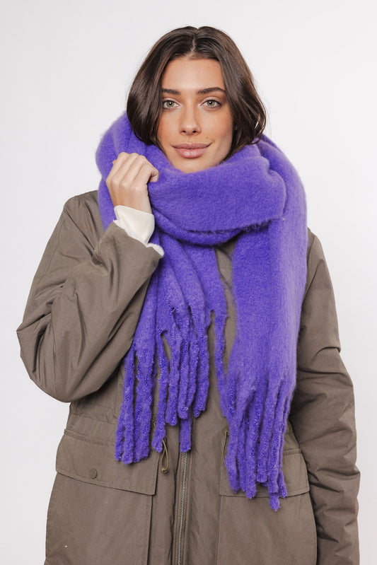 Rino and Pelle Gella Purple Scarf