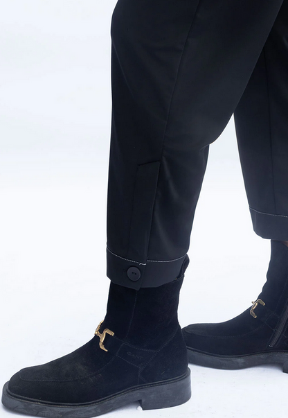 No2moro Black Hera Travel Trouser