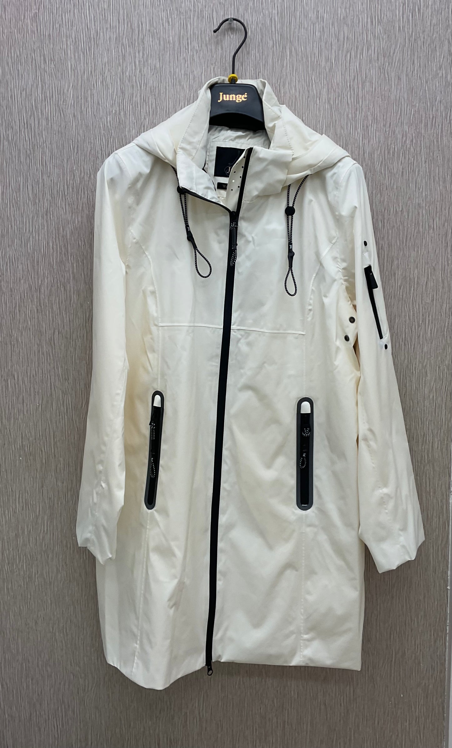 JUNGE Ecru Nynne Waterproof Jacket