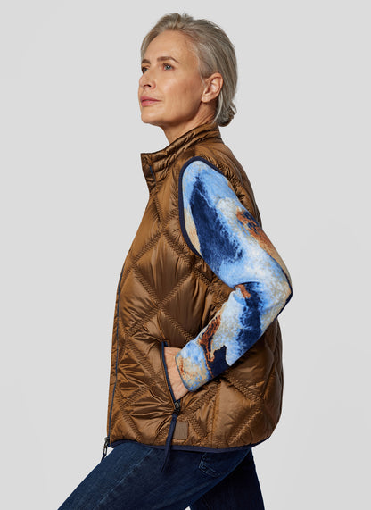 RABE Bronze Metallic Gilet