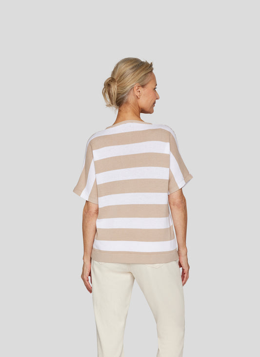 RABE Oat V-Neck Jumper