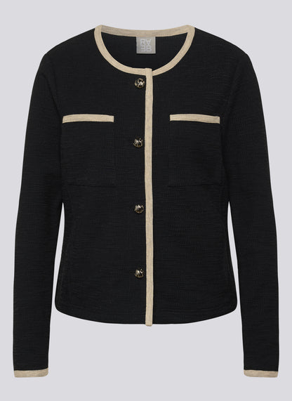 Rabe Black Tweed Jacket