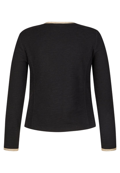 Rabe Black Tweed Jacket