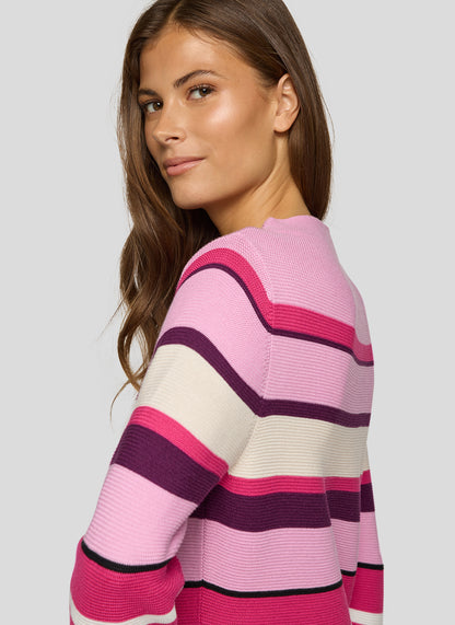 RABE Pink Stripe Knit Jumper
