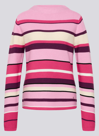 RABE Pink Stripe Knit Jumper
