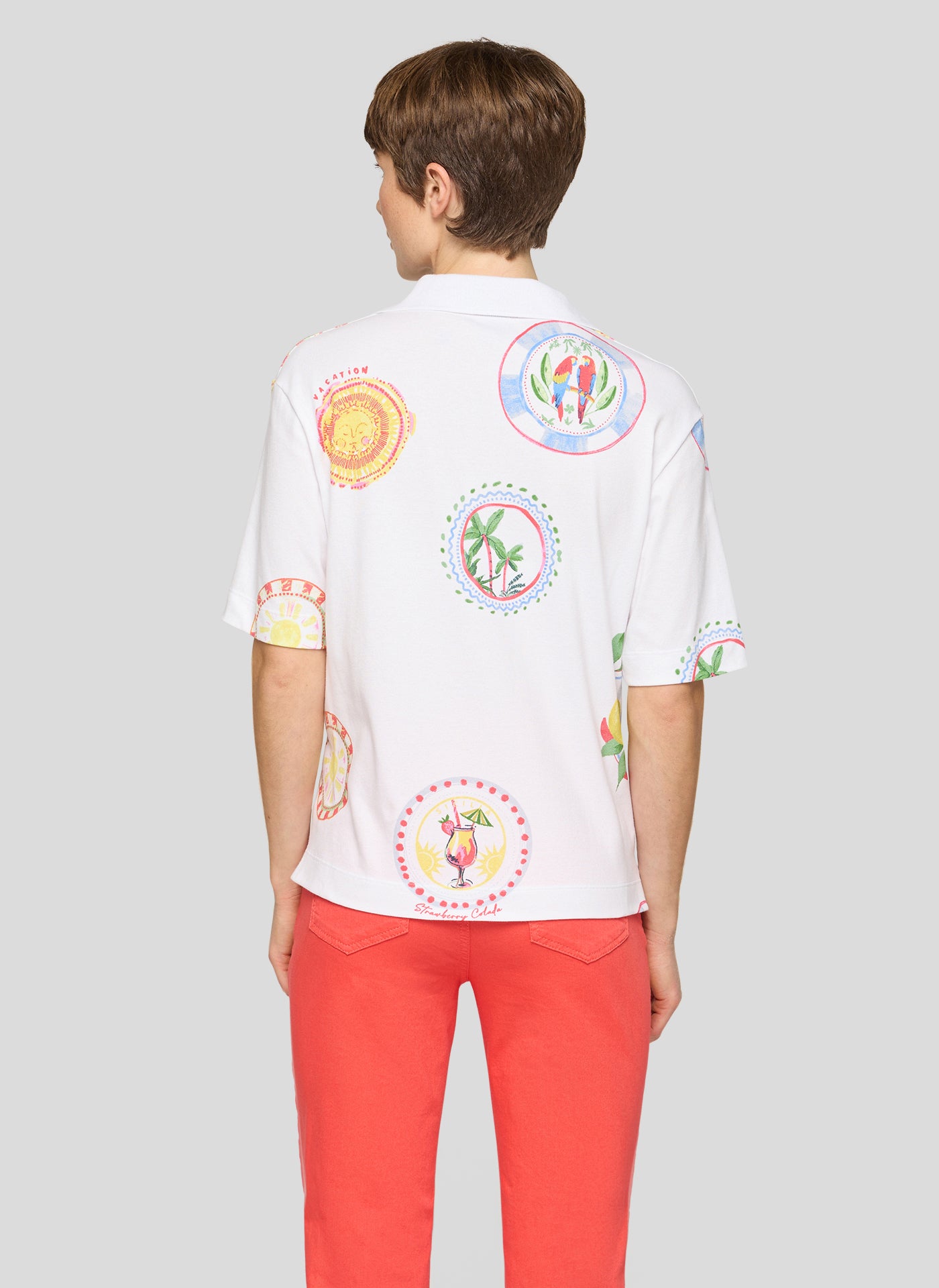 RABE Summer Print Shirt