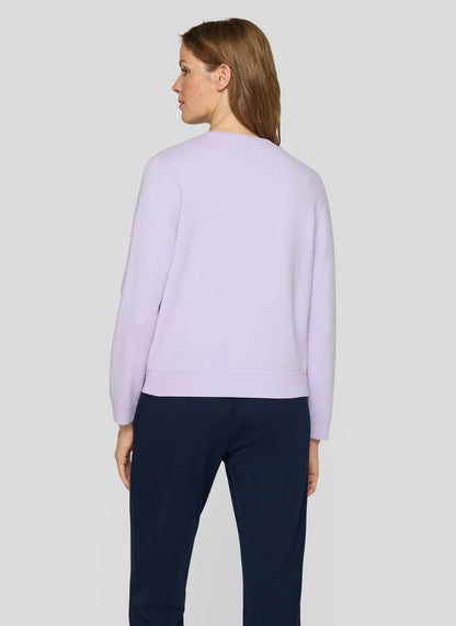 RABE Lilac Zip Up Cardigan