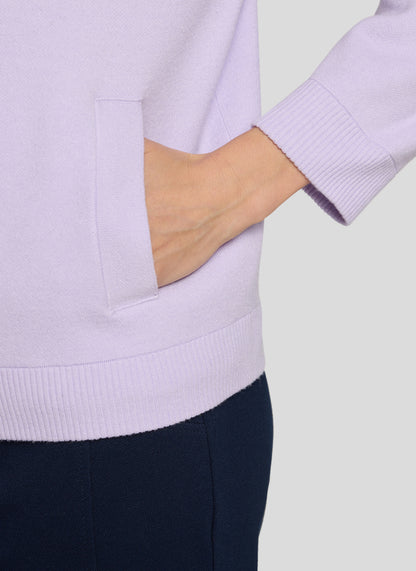 RABE Lilac Zip Up Cardigan