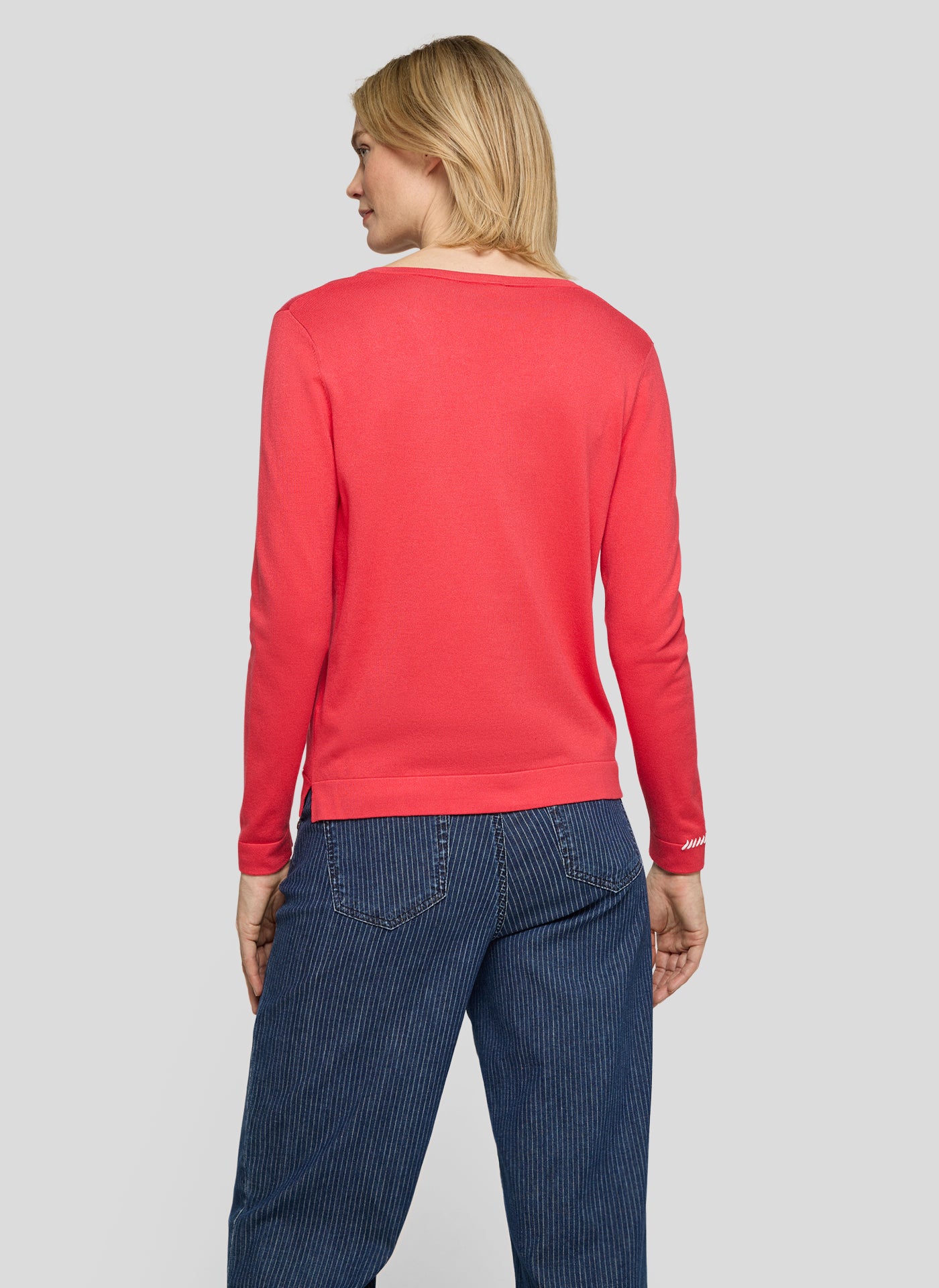 RABE Vermillion V-neck Jumper