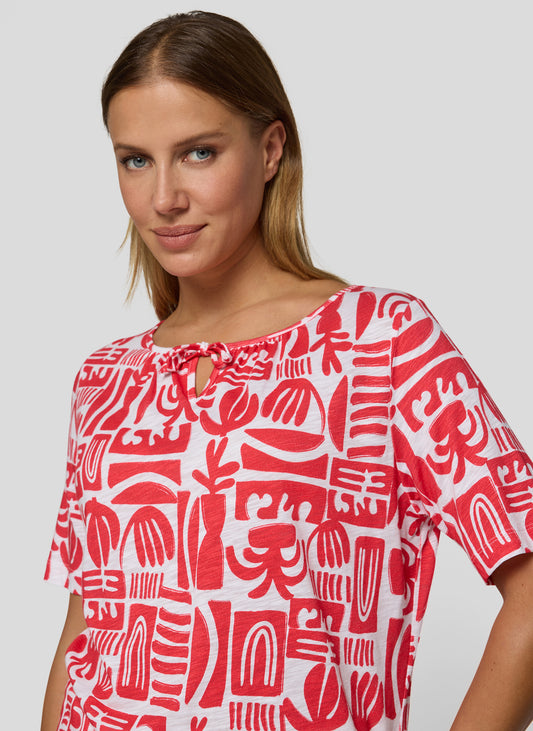 RABE Coral Print T-Shirt