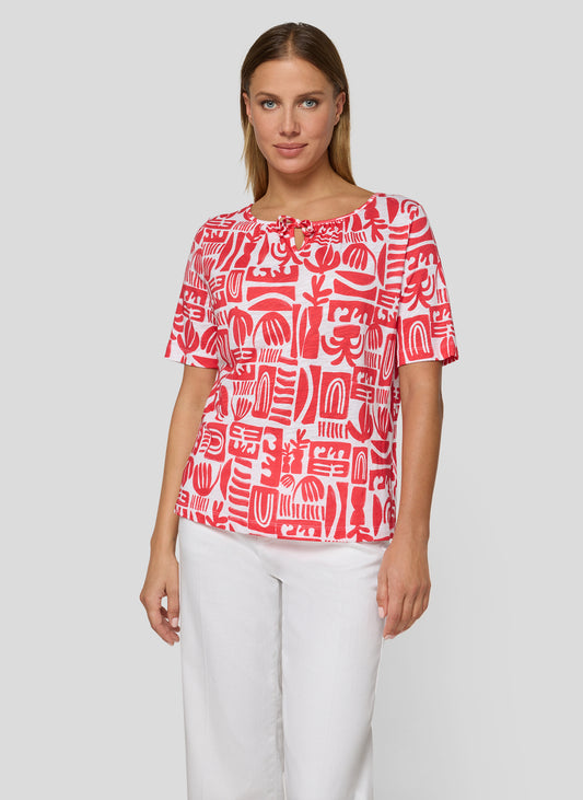 RABE Coral Print T-Shirt
