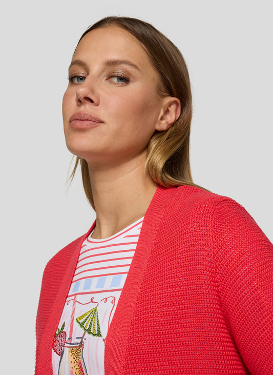 RABE Coral Knit Cardigan